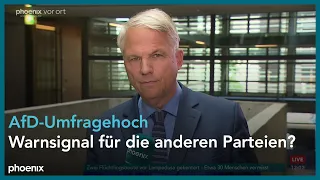 Gerd-Joachim von Fallois zum AfD-Umfragehoch am 07.08.23