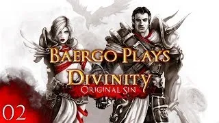 Let's Play Divinity: Original Sin - Part #02 - Orc Raiders!