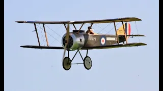 WW1 SOPWITH PUP FIGHTER - BALSA USA KIT - GEARED ZENOAH 38cc PETROL, DAWN PATROL BUCKMINSTER - 2021