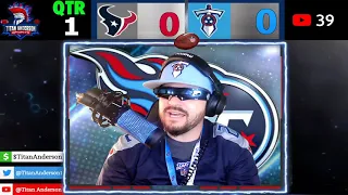 Houston Texans vs Tennessee Titans | Live Play By Play & Reactions | NFL Week 11