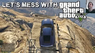 Let's Mess With: GTA 5 - Driving down Mt. Chiliad