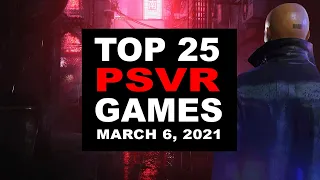 Top 25 PlayStation VR Games | March 6, 2021