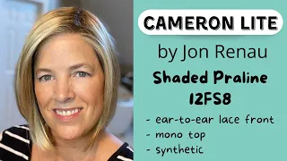 CAMERON LITE by Jon Renau in 12FS8, Shaded Praline, Wig Review & Comparison With Original Cameron