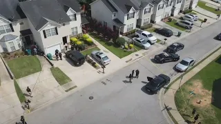 Drone footage shows heavy police response after Henry County mass shooter killed by law enforcement