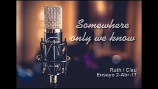 Somewhere Only We Know - Cover