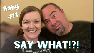 WE'RE PREGNANT!  PREGNANCY ANNOUNCEMENT!!!  LARGE FAMILY VLOG