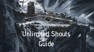 Skyrim | How To Have Unlimited Shouts  2024