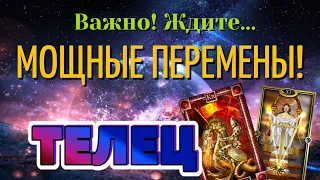 ТЕЛЕЦ 🔥🔥🔥 ВАЖНО! Ждите МОЩНЫЕ ПЕРЕМЕНЫ! Таро Расклад гадание онлайн