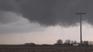 Tornado formation, destruction in Iowa by Charles Peek