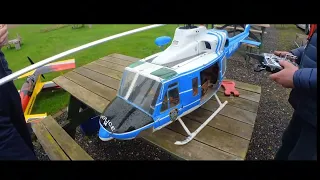 30 year old heli flys again!