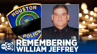 Memorial service for HPD Officer William Jeffrey