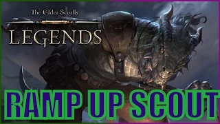 Ramp Up Scout Meme Deck Ranked Ladder | Let's Play TES: Legends