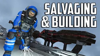 Space Engineers - S3E10 'Salvaging The Pirate Base'