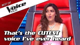 TOP 10 | EXTREMELY YOUNG talents SHOCK The Voice Kids coaches