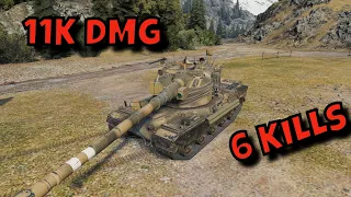 11K DMG and 6 kills | AMX 50 B #1 | World of Tanks | Replay #94