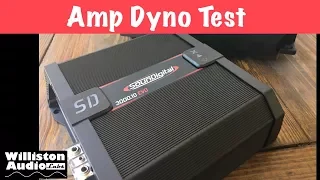 SounDigital SD 3000.1D EVO II Amp Dyno Test