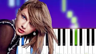 Taylor Swift - mirrorball (Piano Tutorial)