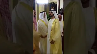 Sheikh Mohammed Bin Rashid Al Maktoum Dubai King With Sheikh Tahnoon Sheikh Saif Sheikh Suroor #dxb