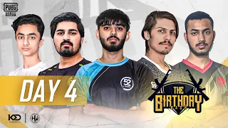 The Birthday Bash | KOD Esports | Day 4 | i8, Star , Qwerty, Bablu, Rage & many more...