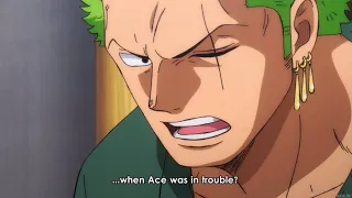 Zoro tells his crew to not save vivi | One Piece episode 1088