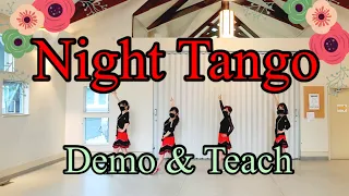 Night Tango line dance(Beginner) Demo & Teach