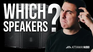 How to Choose Live Sound Speakers