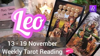 ♌TOO BLESSED to BE STRESSED! THAT'S' the TRUE LEO POWER !🕯️13 -19 November 2023 Weekly Tarot Reading