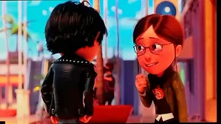 Despicable Me 2 Margo Meets Antonio Scene + Wig Shop Scene