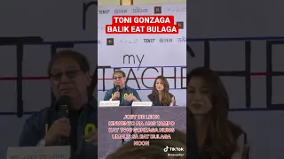 TONI GONZAGA BALIK EAT BULAGA #tonigonzaga #shorts #trend #apolakay #duterte #trending #marcos