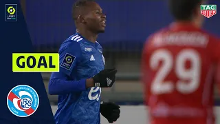 Goal Habib DIALLO (38' - RC STRASBOURG ALSACE) RC STRASBOURG ALSACE - NÎMES OLYMPIQUE (5-0) 20/21