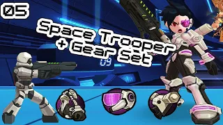Indonesia Lost Saga - Space Trooper + Gear Set