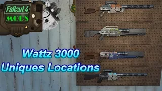 Fallout 4 Mod: Wattz 3000 Special Varients Locations