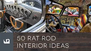 50 Rat Rod Interior Ideas