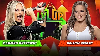 NXT LVL UP || KARMEN PETROVIC VS FALLON HENLEY ||