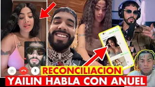 YAILIN HABLA CON ANUEL POR LLAMADA Y LO PERDONA