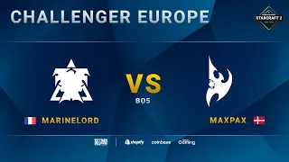 [2021 DH Winter] MarineLord (T) vs. MaxPax (P) | Challenger EU