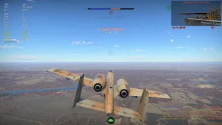 A10 warthog AGM-65B 3 Kill PS5 4K ( War Thunder )