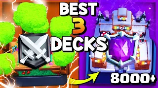 Top 3 Decks After The Update! (December Clash Royale)