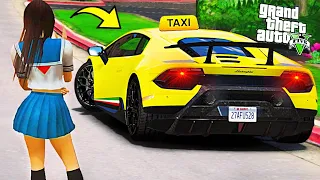 ТАКСИСТ НА LAMBORGHINI HURACAN PERFORMANTE в ГТА 5 МОДЫ! ЦЕПАНУЛ ДЕВУШКУ ОБЗОР МОДА GTA 5 MODS