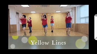 Yellow Lines - Line Dance