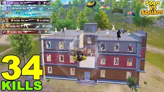 34KILLS!!😱 NEW BEST AGGRESSIVE RUSH GAMEPLAY in APARTMENTS🔥SAMSUNG,A3,A5,A6,A7,J2,J5,J7,S5,S6,S7,A10