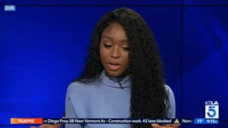 Normani Kordei on KTLA (November 8, 2016)