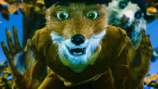 FANTASTIC MR. FOX Clip - "Break In" (2009) Wes Anderson