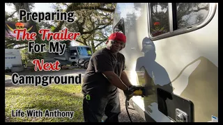 My Tiny RV Life | Preparing The Trailer For My Next Campground | Start To Finish