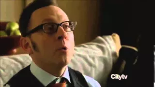 Person of Interest best scence - Harold Finch on drugs