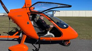 My beginner's training on a Magni Orion Gyroplane