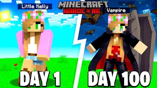 I Survived 100 DAYS as a VAMPIRE in Minecraft ... Here's What Happened