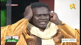 THIEY!! CHEIKH MBAYE ZIKROULA FAIT VIBRER LE PLATEAU DE "FII AK MAGAL" AVEC CE KHASSIDA