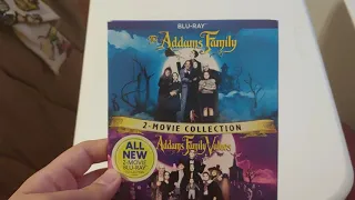 Addams Family/Addams family values blu ray unboxing