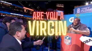 SAVAGE Reporters Asking NFL Players Questions (TRY NOT TO LAUGH CHALLENGE)